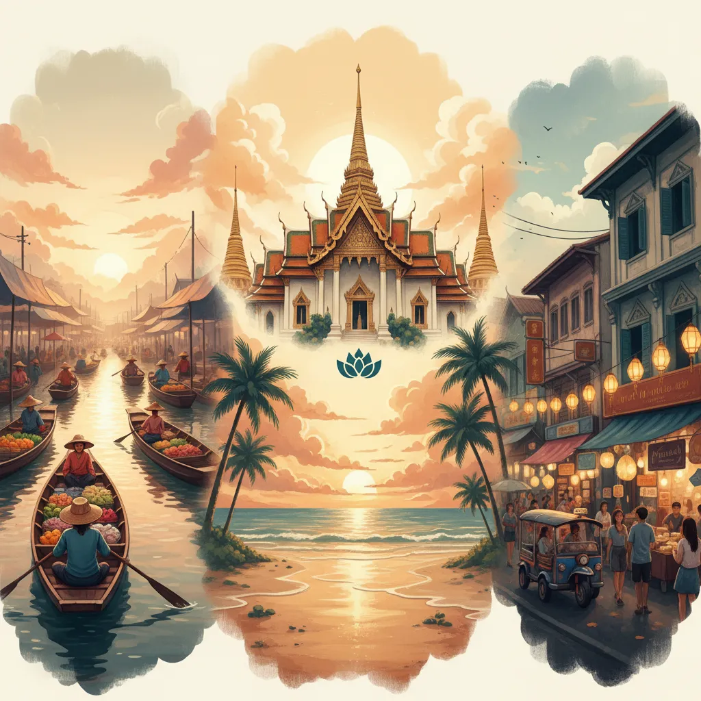 Map of Thailand showing different dialect regions